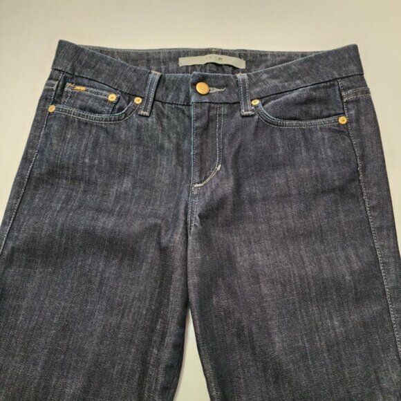 Joe's Jeans Dark Wash Stretch Denim Mid Rise Muse Bootcut Jeans - Picture 4 of 7